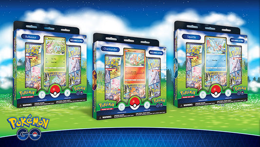 Pokemon GO 3pack blister med Promo och Pin